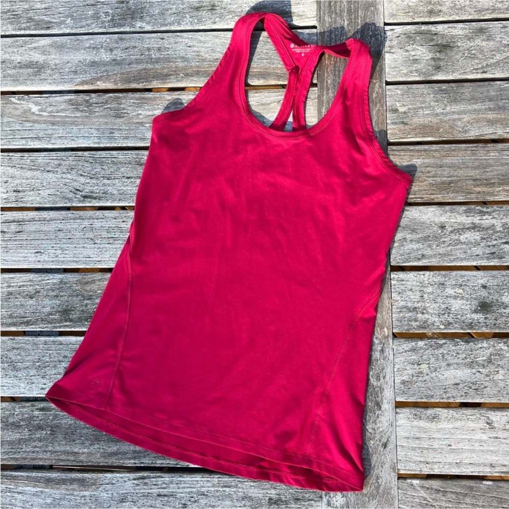 Athleta Red Athletic Workout Tank